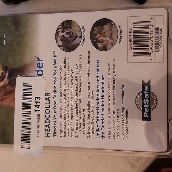 Pet Safe Gentle Leader Headcollar black size petite under 5lbs. - Picture 8 of 8